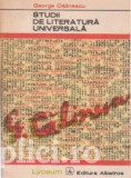 George Calinescu - Studii de literatura universala (ed. 1972)