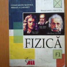 h3b Fizica F1 - manual pentru clasa a 11 a - Constantin Mantea