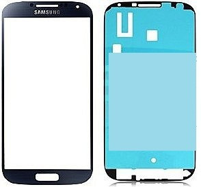 Geam Samsung i9500/i9505 Galaxy S4 + adeziv special original Black Mist foto