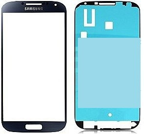 Geam Samsung i9500/i9505 Galaxy S4 + adeziv special original Black Mist