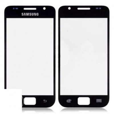 Geam Samsung Galaxy S I9000 negru ecran touchscreen carcasa sticla fata foto