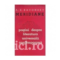 A. E. Baconsky - Meridiane. Pagini despre literatura universala contemporana