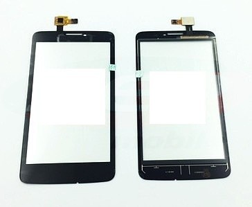 Touchscreen Alcatel One Touch Scribe Easy/8000/8000D black original foto