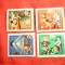 Serie - Protectia Animalelor- Educatie tineret 1972 , RFG-Berlin , 4 val.
