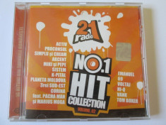CD ORIGINAL RADIO 21 HIT COLLECTION,COMPILATIE MUZICA POP-ROCK ROMANEASCA 2004 foto