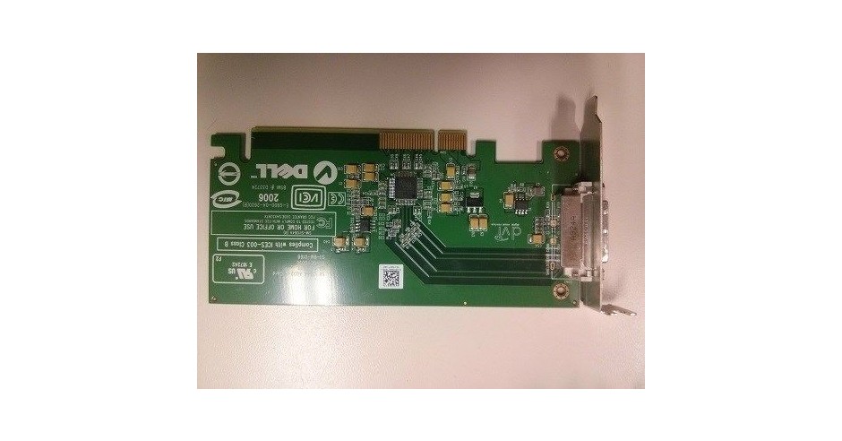 Dell DVI-D Video Card D33724 Genuine E-G900-04-2600(B) Silicon Image ...