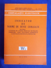 INDICATOR DE NORME DE DEVIZ COMASATE LUCRARI DE STATII,LINII ELECTRICE ( W 1 ) foto