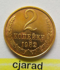 Moneda 2 Copeici - URSS 1982 *cod 2138 foto