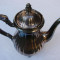 Impresionant ceainic din portelan argintat marca Furstenberg