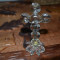Crucifix din cristale Swarovski / Cruce cristal Swarovski / Icoana Italy