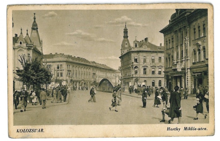 3342 - CLUJ, Market - old postcard - unused
