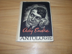 ADY ENDRE - ANTOLOGIE (1948. editie rara, poezie, cel mai mare poet maghia)*r foto