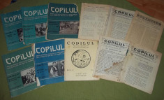 lot reviste deteriorate anii &amp;#039;30-&amp;#039;40 Copilul, Copilul Nostru, Sanatatea foto