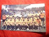 Fotografie Fotbal - Lotul Echipei Otelul Galati 1988-1989 , 20x12 cm