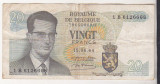 bnk bn Belgia 20 franci 1964 circulata