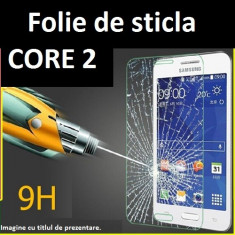 FOLIE STICLA Samsung Galaxy CORE 2 0.33mm,2.5D tempered glass securizata foto