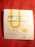Colita-Jocuri Universitare Internationale Sofia 1961 Bulgaria