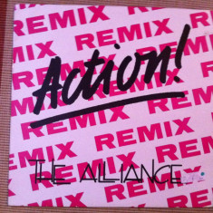 The Alliance ‎Action 1988 Remix disc vinyl 12" maxi singl muzica electro hip hop