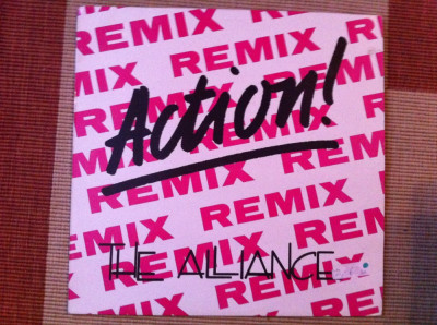 The Alliance &amp;lrm;Action 1988 Remix disc vinyl 12&amp;quot; maxi singl muzica electro hip hop foto