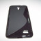 Husa silicon S-line neagra pentru telefon Orange San Remo (Alcatel One Touch 6030 Idol)