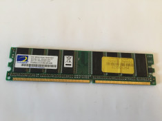 Set 2 x Memorie Ram PC 512MB DDR1 PC3200 TwinMOS CL2.5 Poze Reale ! foto