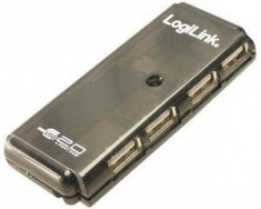 HUB USB 2.0 extern, 4 x USB, Logilink (UH0001A) foto