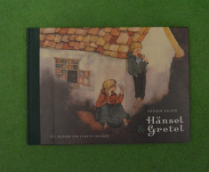Carte de povesti pentru copii, in limba germana, Hansel si Gretel, fratii Grimm foto
