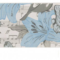 Set faianta decorativa albastru Cesarom Primavera - 20 x 40 cm foto