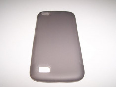 Husa silicon Premium negru deschis pentru telefon Allview V1 Viper foto