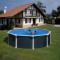 Piscina prefabricata rotunda Gre - 350 x h 132cm - KITPR358NRT