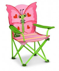 Scaun pliabil pentru copii Bella Butterfly Melissa and Doug foto