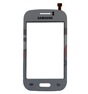 Touchscreen Samsung Galaxy Young S6310/S6312 silver original foto