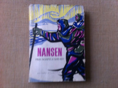 Prin noapte si gheata Fridtjof Nansen carte aventura expeditie geografie hobby foto