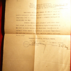 Adresa Federatiei Romane Box catre Col.Dr.Tr.Dumitrescu-Dir.Sc.Populara Box 1943