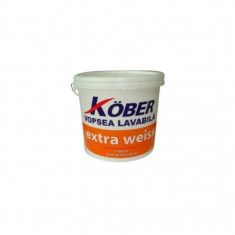 Vopsea lavabila Kober extra Weiss - 2 L foto