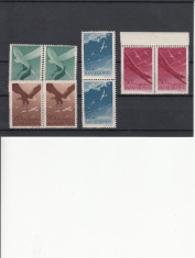 UNGARIA 1943, MI 731/34 X 2, MNH,LOT 1 ST foto