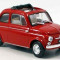 Macheta auto Fiat 500F 1965, scara 1:43