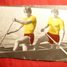 Ilustrata- Sport- Canoe - Campioni Olimpici , anii '70 Romania
