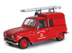 Macheta auto Renault 4 pompieri 1965, scara 1:43 foto