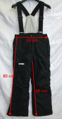 Pantaloni ski, schi snowboard BENGER pt copii, marime 128 foto