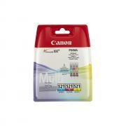 CANON CLI-521CMY INKJET PACK CARTRIDGES foto