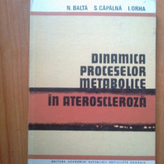 h1a Dinamica proceselor metabolice in ateroscleroza- N. Balta