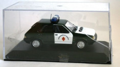 Macheta auto Seat Ronda Agrupacion de Trafico Guardia Civil, scara 1:43 - cu defect: cutia sparta foto