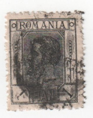 Spic de grau, 1 ban negru inchis, 1908 obliterat (13) foto