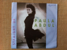 paula abdul straight up cold heart disc vinyl single muzica pop editie vest foto