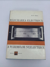 MASURAREA ELECTRICA A MARIMILOR NEELECTRICE/ H. F. GRAVE/ 1966 foto