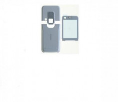 Carcasa telefon Nokia 6120c 6121c set 3 piese alb foto