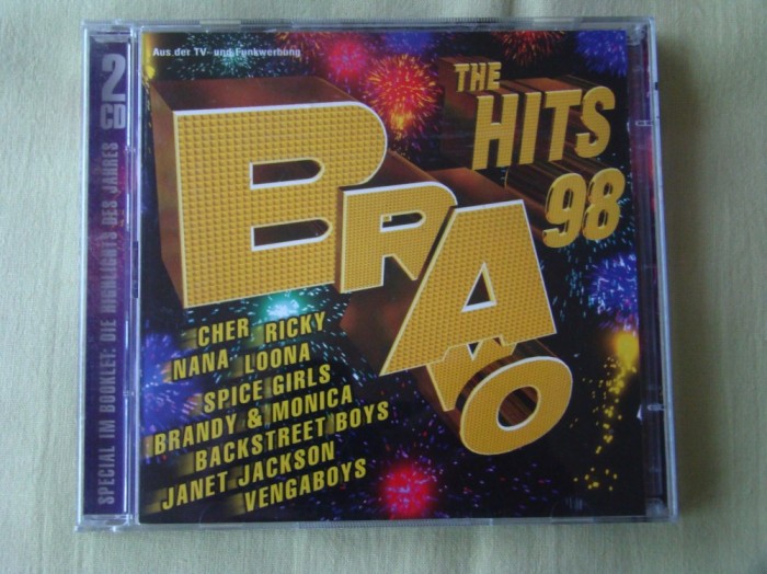 BRAVO HITS 1998 - 2 C D Original