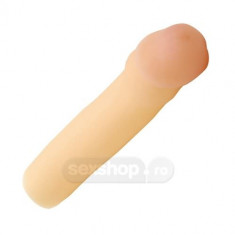 Mansoane pentru penis - Cyberskin Transformator Extensie pentru Penis 4cm foto