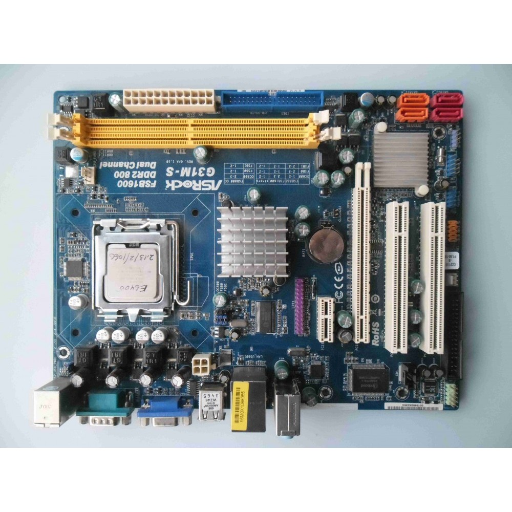 Placa de baza Asrock G31MS DDR2 PCI Express Video onboard socket 775
